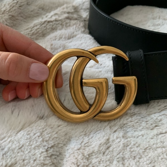 100% Authentic Gucci GG Buckle Belt - Picture 3 of 8